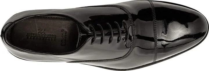 Anthony Veer Clinton Tux Men's Shoes Black : 9.5 3E - Extra Wide, Leather - Image 2