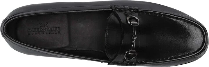 Anthony Veer Filmore Bit Loafer Men's Shoes Black : 7 D - Medium, Leather - Image 3
