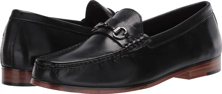 Anthony Veer Filmore Bit Loafer Men's Shoes Black : 7 D - Medium, Leather