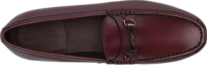 Anthony Veer Filmore Bit Loafer Men's Shoes Oxblood : 7 D - Medium, Leather - Image 3