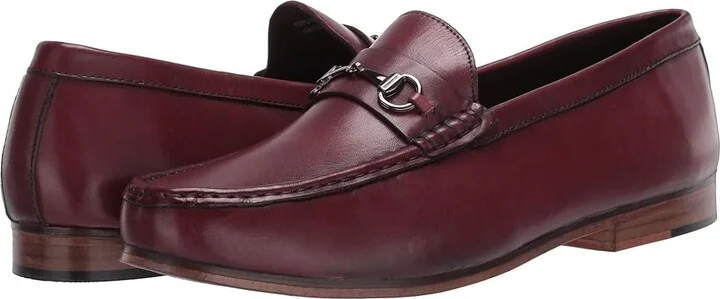 Anthony Veer Filmore Bit Loafer Men's Shoes Oxblood : 7 D - Medium, Leather