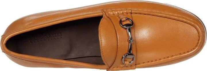 Anthony Veer Filmore Bit Loafer Men's Shoes Walnut : 8.5 D - Medium, Leather - Image 3