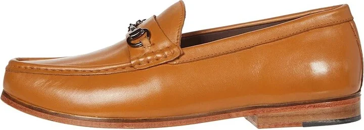 Anthony Veer Filmore Bit Loafer Men's Shoes Walnut : 8.5 D - Medium, Leather - Image 7