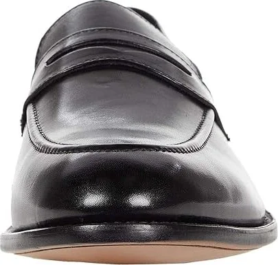 Anthony Veer Gerry Penny Loafer Men's Shoes Black : 11 D - Medium, Leather - Image 5