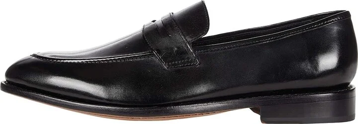 Anthony Veer Gerry Penny Loafer Men's Shoes Black : 11 D - Medium, Leather - Image 6