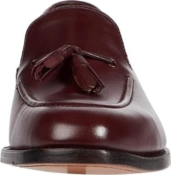 Anthony Veer Kennedy Tassel Loafer Men's Shoes Oxblood : 8 D - Medium, Leather - Image 6