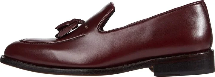 Anthony Veer Kennedy Tassel Loafer Men's Shoes Oxblood : 8 D - Medium, Leather - Image 7