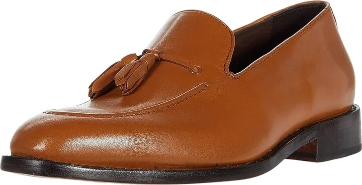 Anthony Veer Kennedy Tassel Loafer Men's Shoes Tan : 7 D - Medium, Leather - Image 2