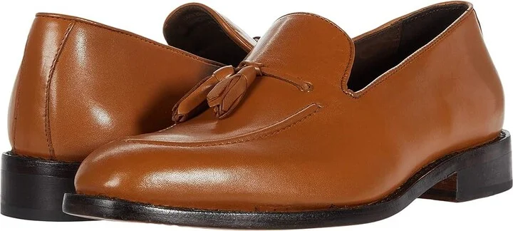 Anthony Veer Kennedy Tassel Loafer Men's Shoes Tan : 7 D - Medium, Leather