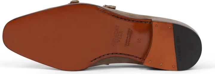 Anthony Veer Men's Beaumont Double Monk Loafers - Image 4