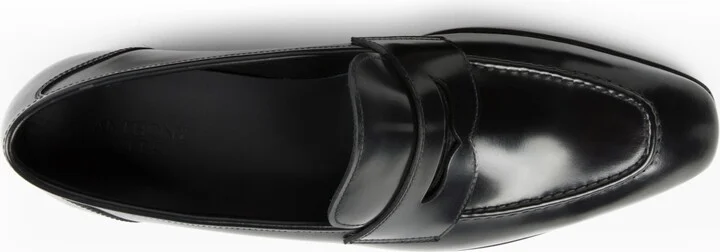 Anthony Veer Men's Belmont Leather Penny Loafers - Image 8