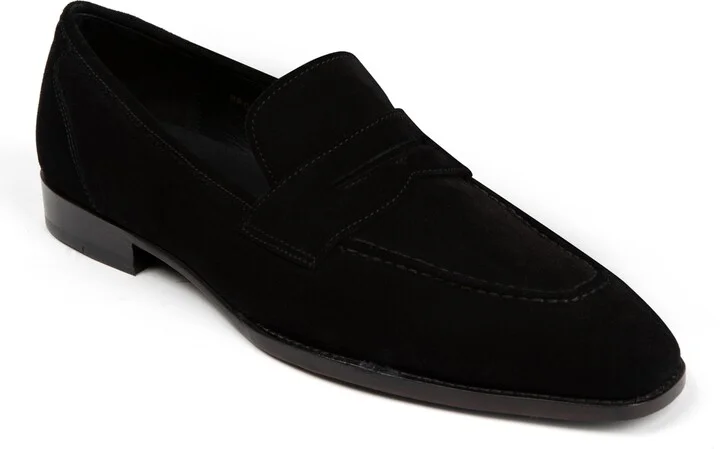 Anthony Veer Men's Belmont Leather Penny Loafers