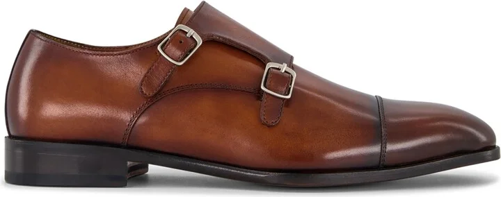 Anthony Veer Men's Bexley Double Monk Slip On Oxford - Image 2