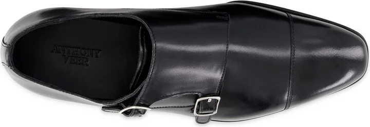 Anthony Veer Men's Bexley Double Monk Slip On Oxford - Image 6