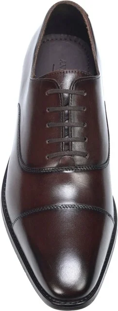 Anthony Veer Men's Bill Cap Toe Oxford Leather Dress Shoes - Image 3