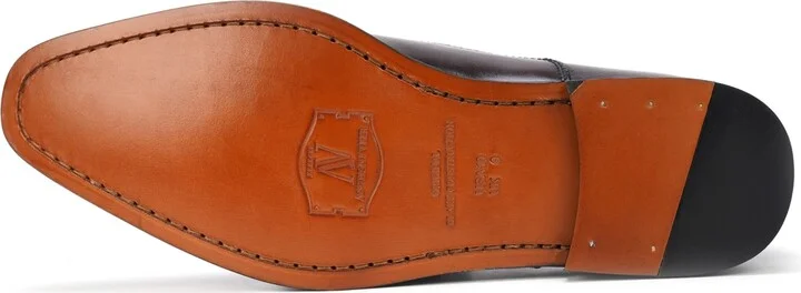 Anthony Veer Men's Bill Cap Toe Oxford Leather Dress Shoes - Image 5