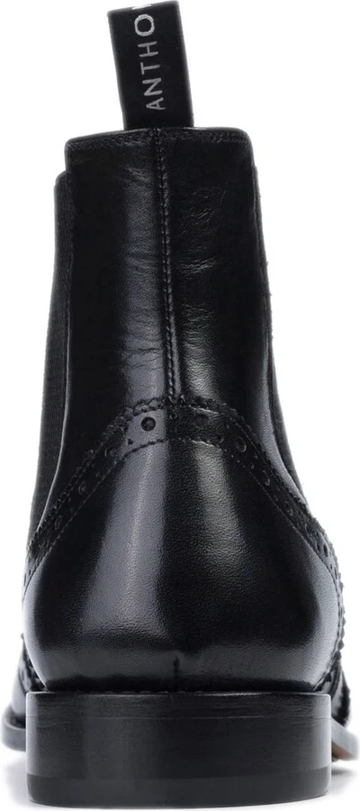 Anthony Veer Men's Carl Wingtip Chelsea Leather Pull-Up Boots - Image 4