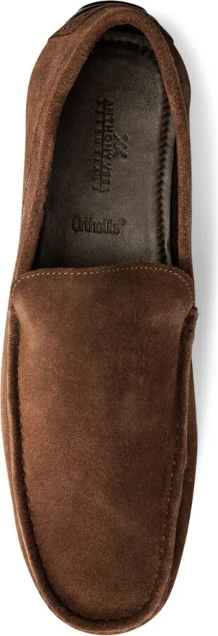 Anthony Veer Men's Cleveland Driver Slip-On Leather Loafer - Image 8
