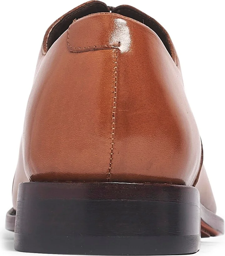 Anthony Veer Men's Clinton Cap-Toe Leather Oxfords - Image 5