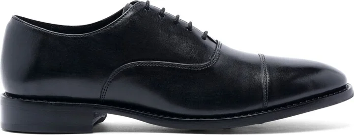 Anthony Veer Men's Clinton Cap-Toe Leather Oxfords - Image 6