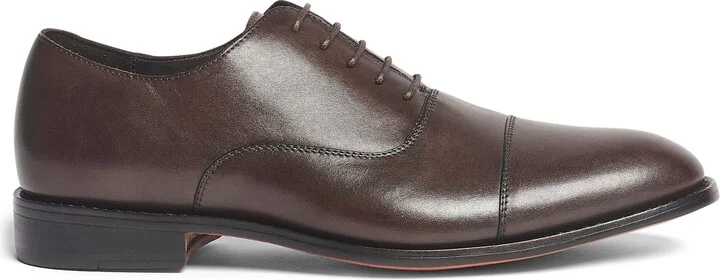 Anthony Veer Men's Clinton Cap-Toe Leather Oxfords - Image 10