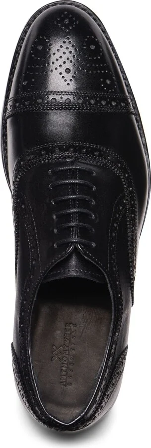 Anthony Veer Men's Ford Brogue Wingtip Oxford Goodyear Dress Shoes - Image 4