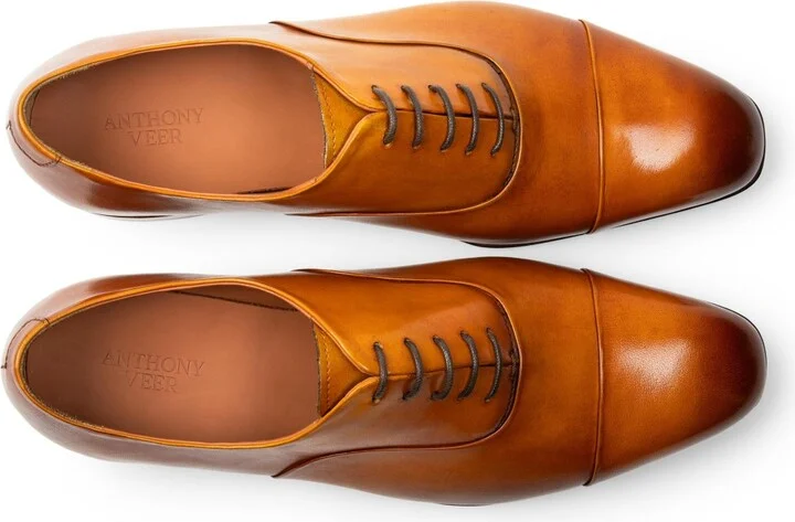 Anthony Veer Men's Genoa Cap Toe Oxford Dress Shoe - Image 3