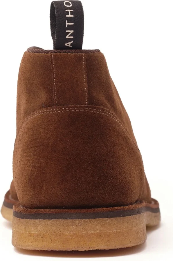 Anthony Veer Men's George Suede Lace-Up Chukka Boots - Image 7