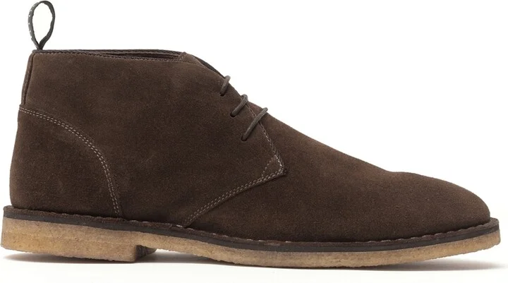 Anthony Veer Men's George Suede Lace-Up Chukka Boots - Image 10