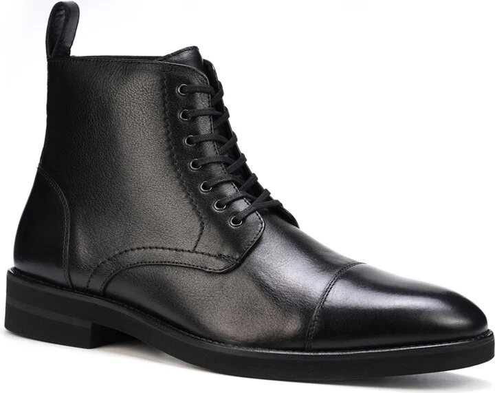 Anthony Veer Men's James Lace-up Casual Leather Dress Boots