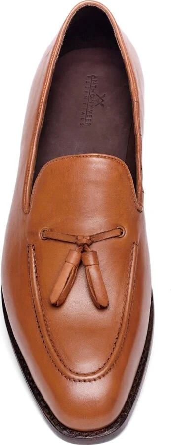 Anthony Veer Men's Kennedy Tassel Loafer Lace-Up Goodyear Dress Shoes - Image 4