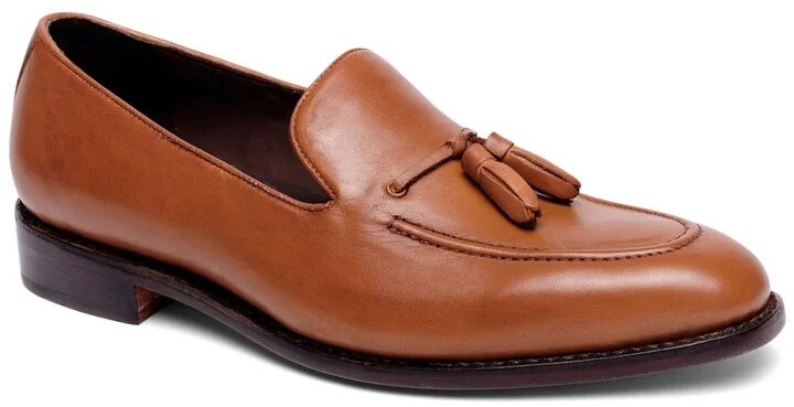 Anthony Veer Men's Kennedy Tassel Loafer Lace-Up Goodyear Dress Shoes
