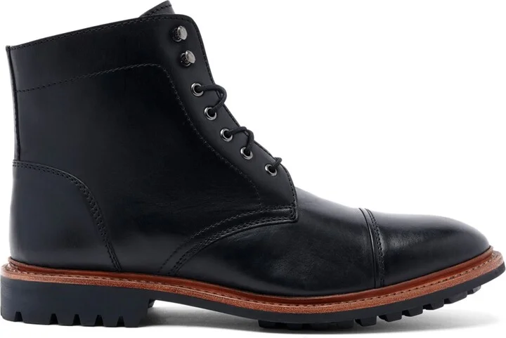 Anthony Veer Men's Ranveer Cap-Toe Rugged 6" Lace-Up Boots - Image 6
