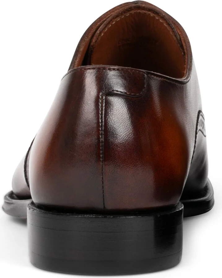 Anthony Veer Men's Regent Cap Toe Leather Oxford Dress Shoes - Image 5
