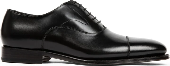 Anthony Veer Men's Regent Cap Toe Leather Oxford Dress Shoes - Image 11