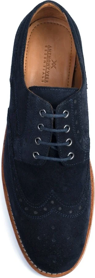 Anthony Veer Men's Richard Wingtip Oxford Lace-Up Leather Shoes - Image 4
