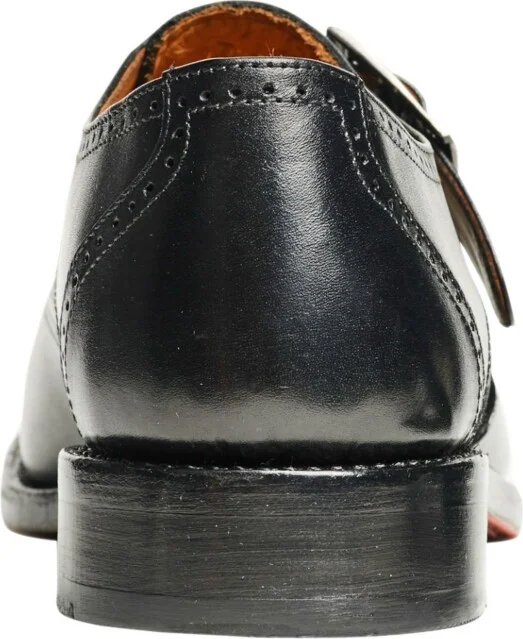 Anthony Veer Men's Roosevelt Iii Single Monkstrap Wingtip Goodyear Dress Shoes - Image 5