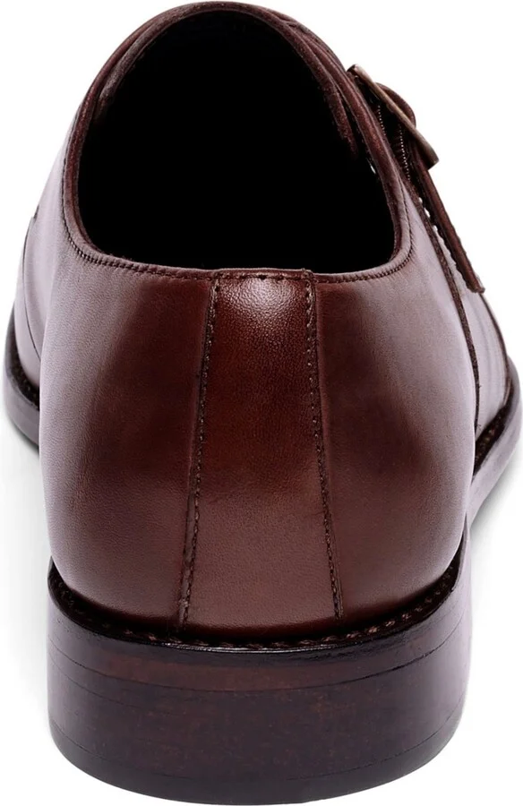 Anthony Veer Men's Roosevelt Single Monk Strap Shoes - Image 3