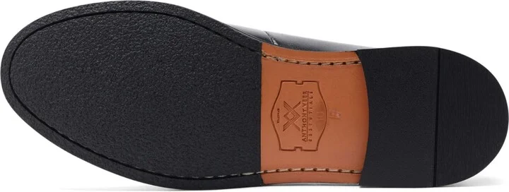 Anthony Veer Men's Sherman Penny Loafer Slip-On Leather Shoe - Image 5