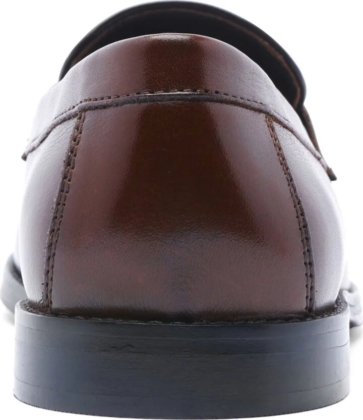 Anthony Veer Men's Sherman Penny Loafer Slip-On Leather Shoe - Image 7