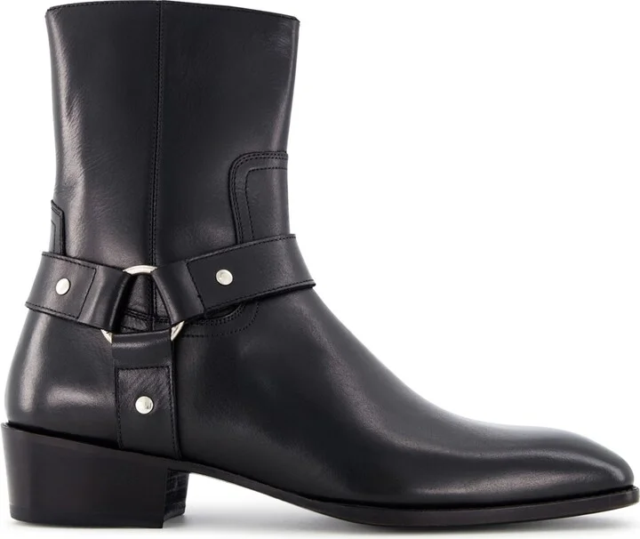 Anthony Veer Men's Sloane Harness Slip On Boots - Image 2