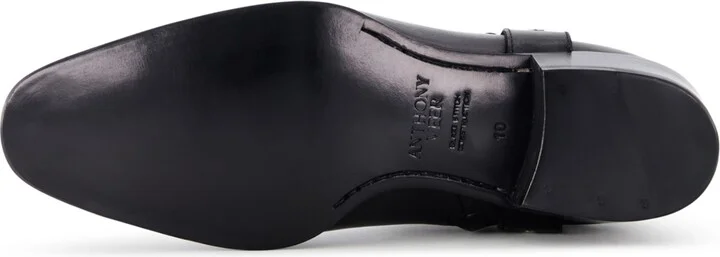 Anthony Veer Men's Sloane Harness Slip On Boots - Image 5