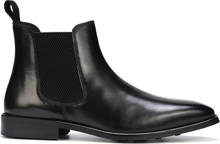 Anthony Veer Men's Thomas Leather Pull Up Chelsea Boots - Image 2