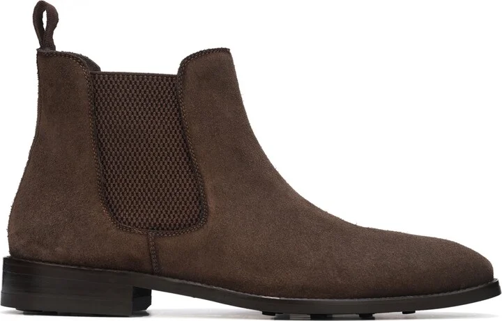 Anthony Veer Men's Thomas Leather Pull Up Chelsea Boots - Image 6