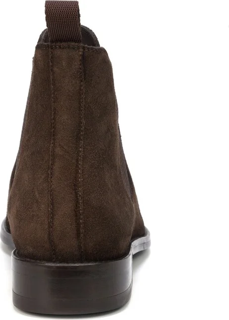 Anthony Veer Men's Thomas Leather Pull Up Chelsea Boots - Image 8
