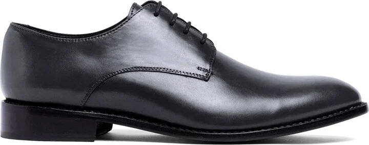 Anthony Veer Men's Truman Derby Lace-Up Leather Dress Shoes - Image 2