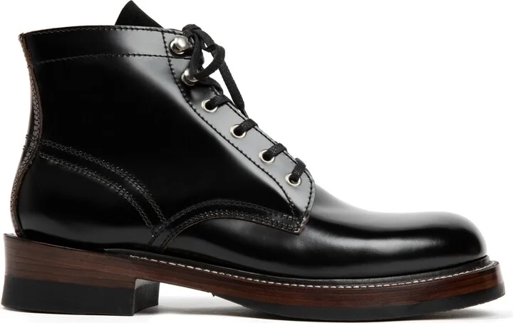 Anthony Veer Men's Vanguard Lace Up Casual Leather Boots - Image 2