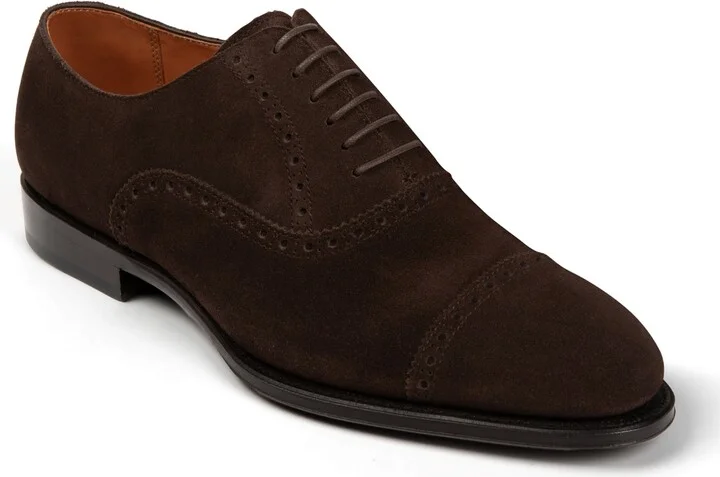 Tobacco Velvet Brown Suede