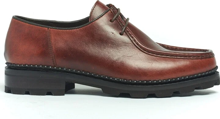 Anthony Veer Men's Wright Moc Toe Lace-Up Shoes - Image 2