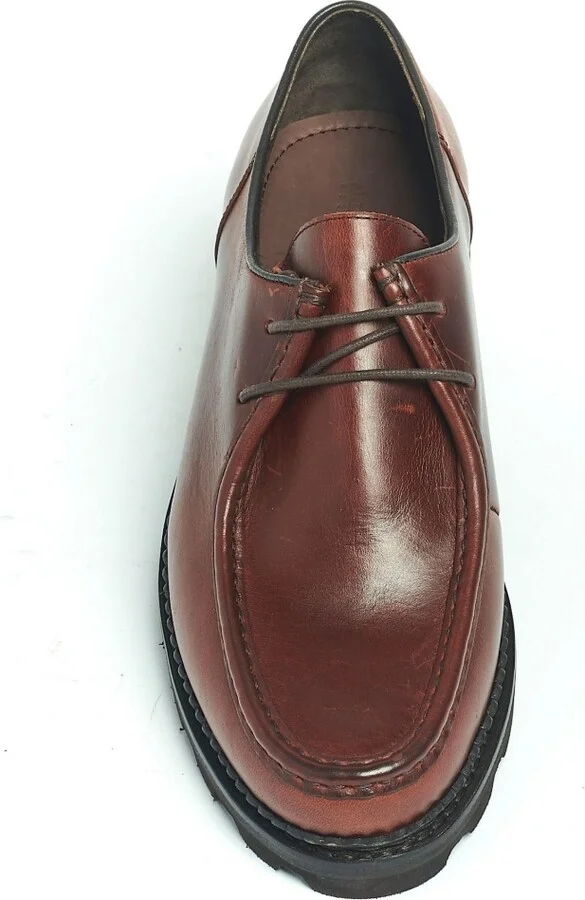 Anthony Veer Men's Wright Moc Toe Lace-Up Shoes - Image 4